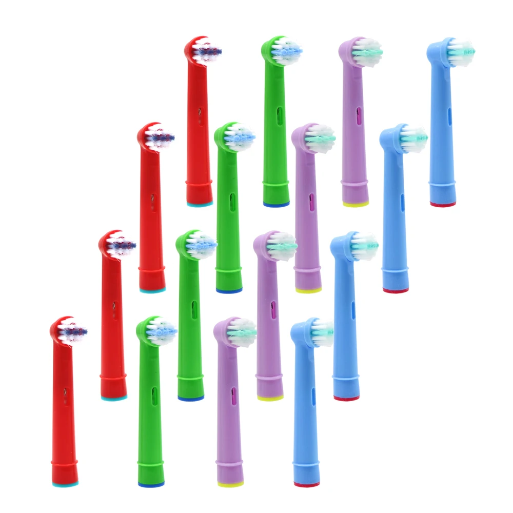 16 шт. Замена детская зубная щетка для Oral B EB-10A Pro-здоровье этапов электрическая зубная щетка для ухода за полостью рта, 3D Excel
16 шт. Замена детская зубная щетка для Oral B EB-10A Pro-здоровье этапов электрическая зубная щетка для ухода за полостью рта, 3D Excel