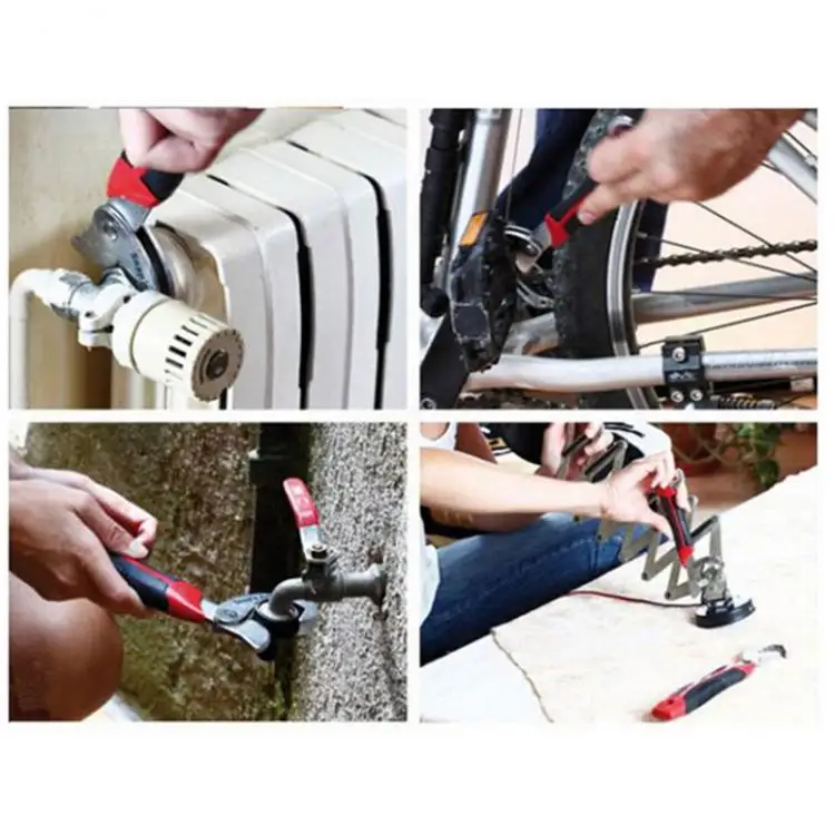 Universal Wrenches 2pcs/lot 9-32mm Adjustable Wrench Set Multi-function Allen Wrenches Quick Universal Wrench Spanner
Universal Wrenches 2pcs/lot 9-32mm Adjustable Wrench Set Multi-function Allen Wrenches Quick Universal Wrench Spanner