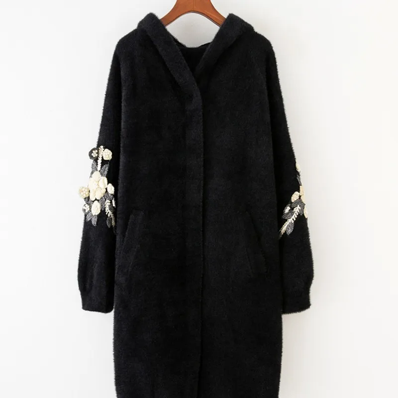 2019 Cardigan Women Long Sleeve Hooded Mohair Sweater Women Winter Knitted Sweater Female Woman Sweater Pocket Cardigan Female
2019 Cardigan Women Long Sleeve Hooded Mohair Sweater Women Winter Knitted Sweater Female Woman Sweater Pocket Cardigan Female