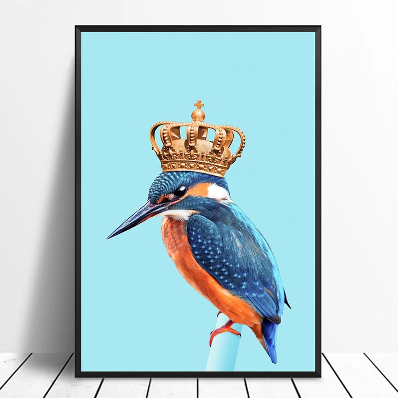 Kingfisher Alcedo Simple Stylish Original Design Animal Poster Girl Home Decor Wall Art Nordic style Canvas painting
Kingfisher Alcedo Simple Stylish Original Design Animal Poster Girl Home Decor Wall Art Nordic style Canvas painting