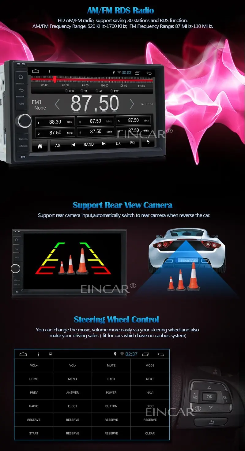 Android 5 1 автомобиль радио двойной стерео Quad-Core gps Navi Wi-Fi Bluetooth/RDS/SD/USB/сабвуфер/OBD2/3g/4G