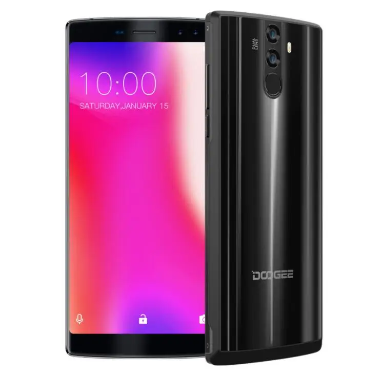 Флэш продажу DOOGEE BL12000 Pro Helio P23 MT6763T Octa Core 2 5 GHz 6 ГБ и 64 Гб 0 "18:9 полный Экран Android 7 1 16MP