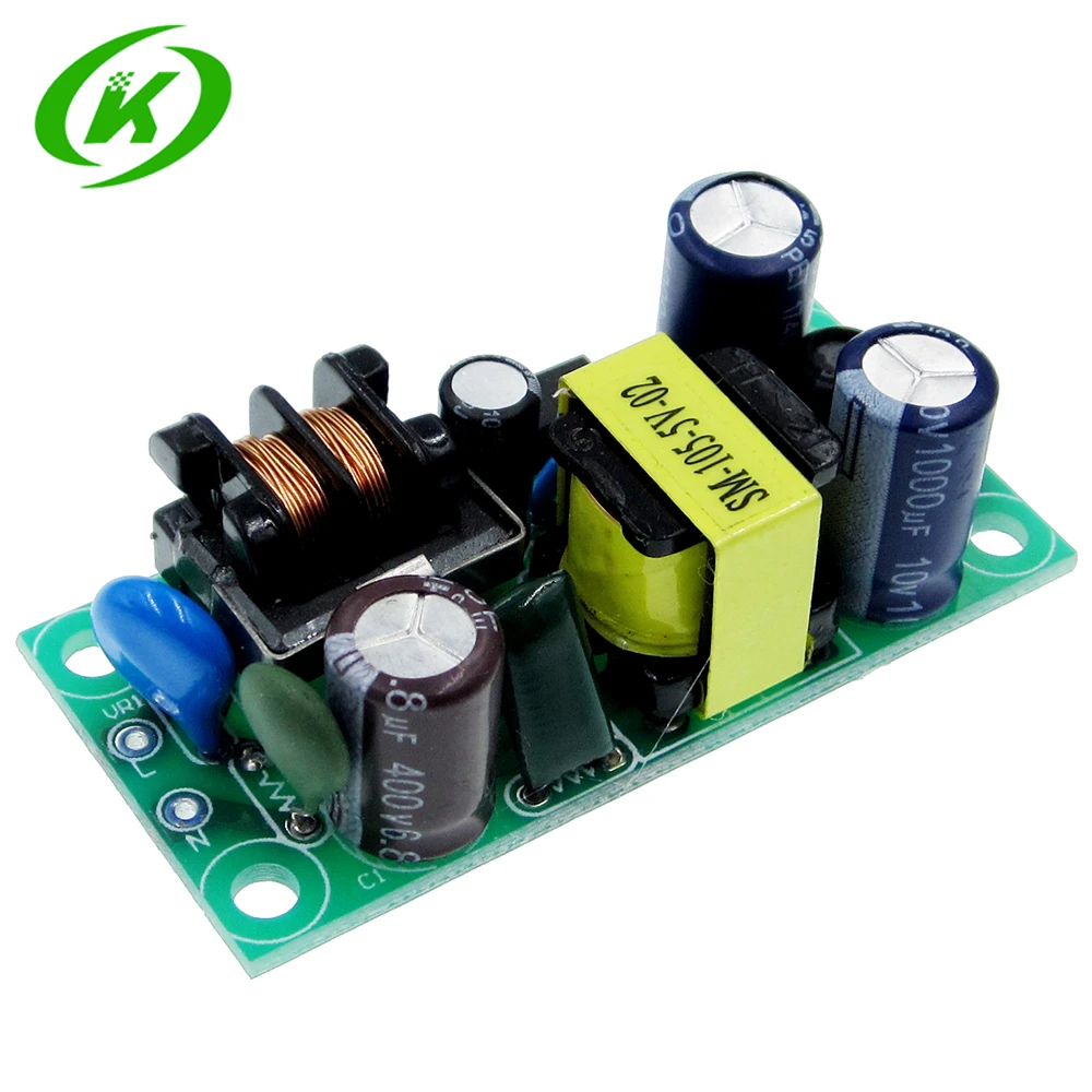 AC-DC 5V 1A 1000mA Power Supply Buck Converter Step Down Module Adaptor Transformer Small Size
AC-DC 5V 1A 1000mA Power Supply Buck Converter Step Down Module Adaptor Transformer Small Size