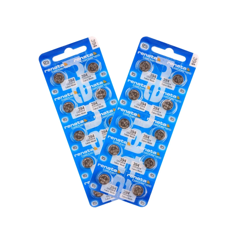 20pcs RENATA Silver Oxide Watch Battery 394 SR936SW 936 1.55V Renata 936 Batteries Support Drop Shipping
20pcs RENATA Silver Oxide Watch Battery 394 SR936SW 936 1.55V Renata 936 Batteries Support Drop Shipping