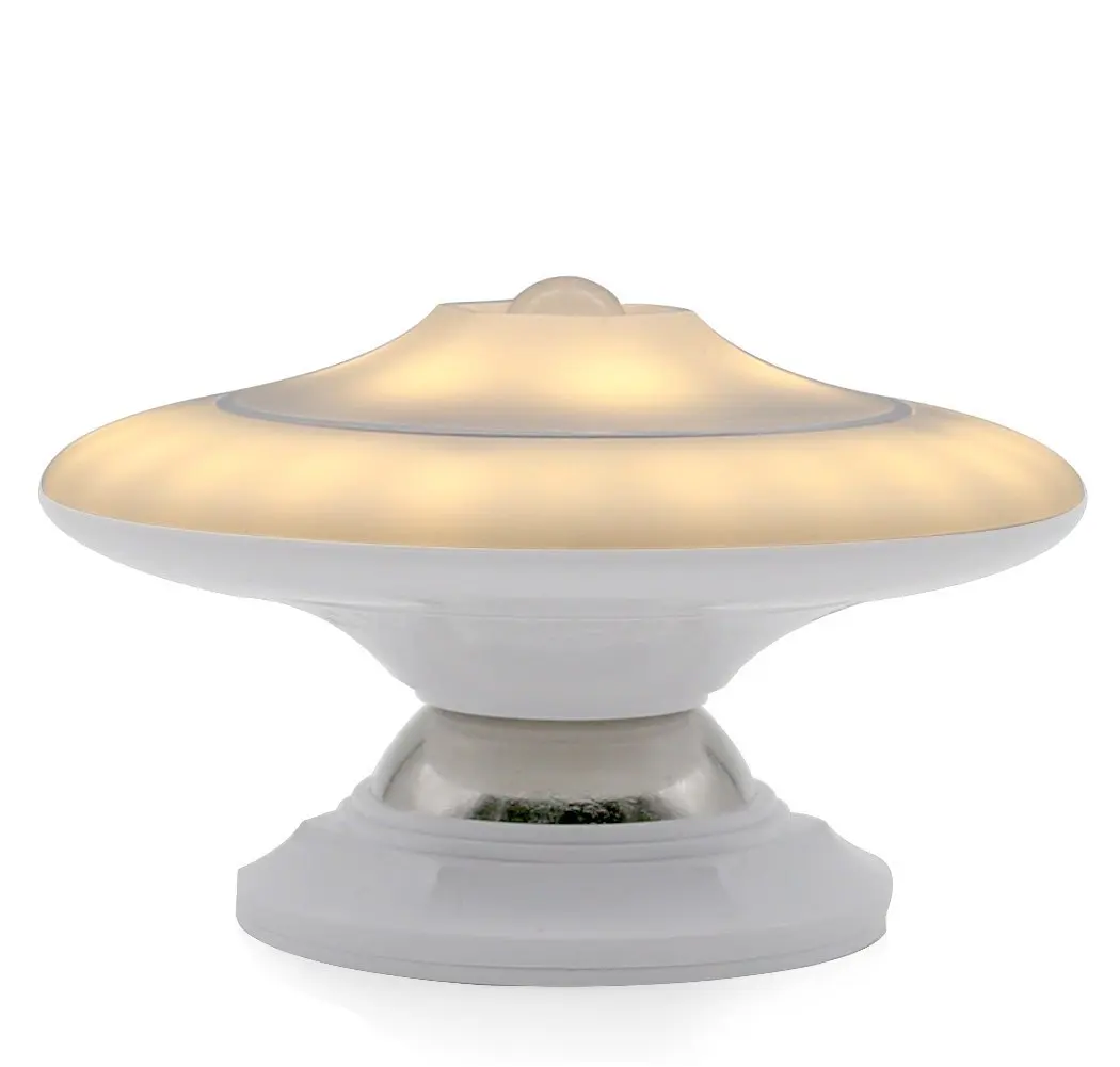 Dcoo Motion Sensor Night Light UFO Flexible Step Light Portable LED Kids Magnetic Closet Light Bedroom Wall Lamp Bettery Power
Dcoo Motion Sensor Night Light UFO Flexible Step Light Portable LED Kids Magnetic Closet Light Bedroom Wall Lamp Bettery Power