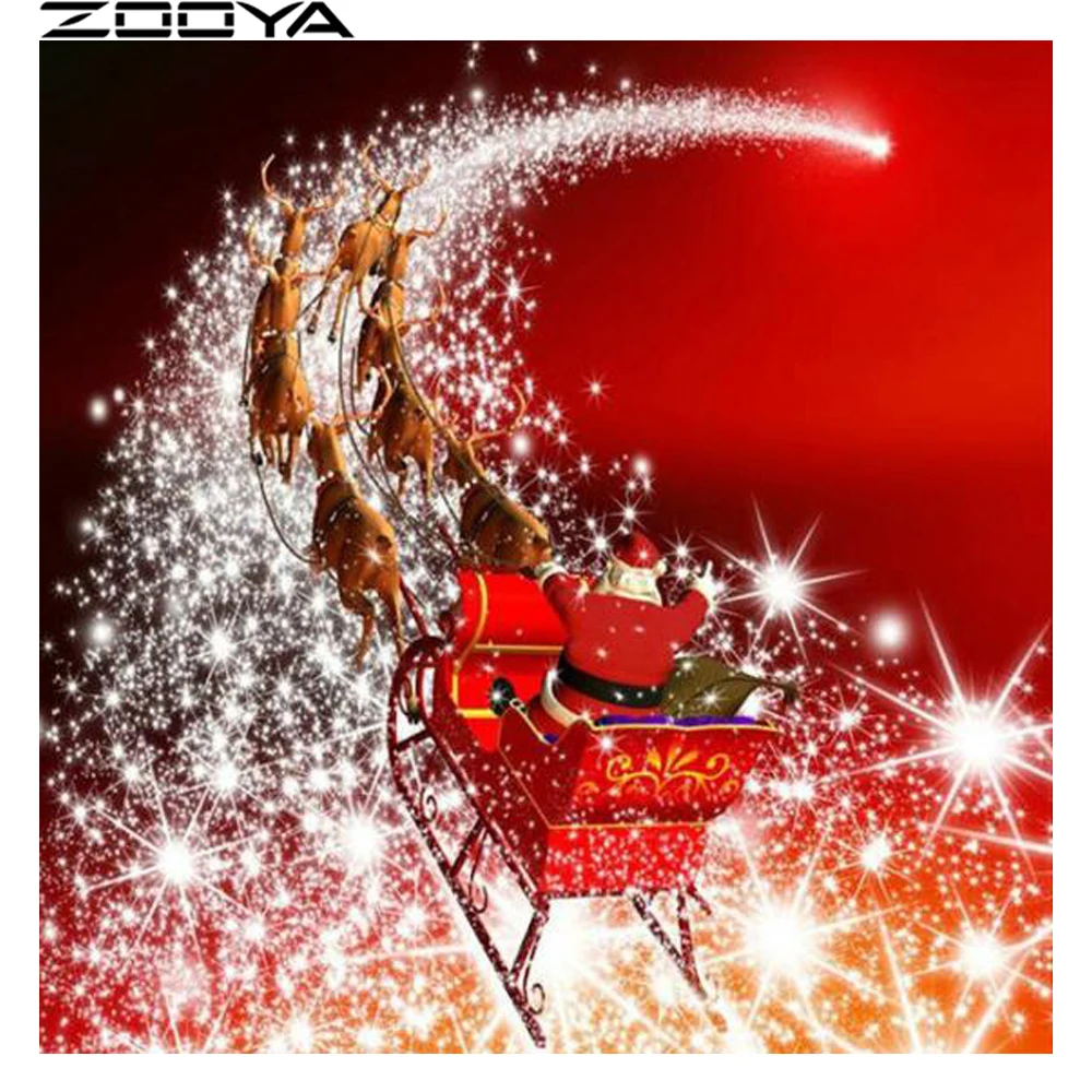 ZOOYA Diamond Painting Cross-Stitch Kits Diamond Embroidery Rhinestone Painting Home Decor Needlework Santa Claus Mosaic R1386
ZOOYA Diamond Painting Cross-Stitch Kits Diamond Embroidery Rhinestone Painting Home Decor Needlework Santa Claus Mosaic R1386