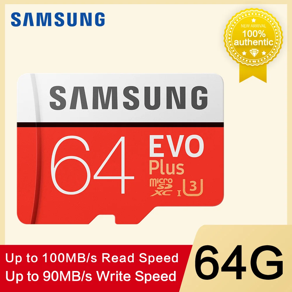 Карта памяти SAMSUNG Micro SD 256 ГБ 16 32 64 Гб 128 SDHC SDXC класс EVO + 10 C10 UHS TF карты транс флэш Microsd