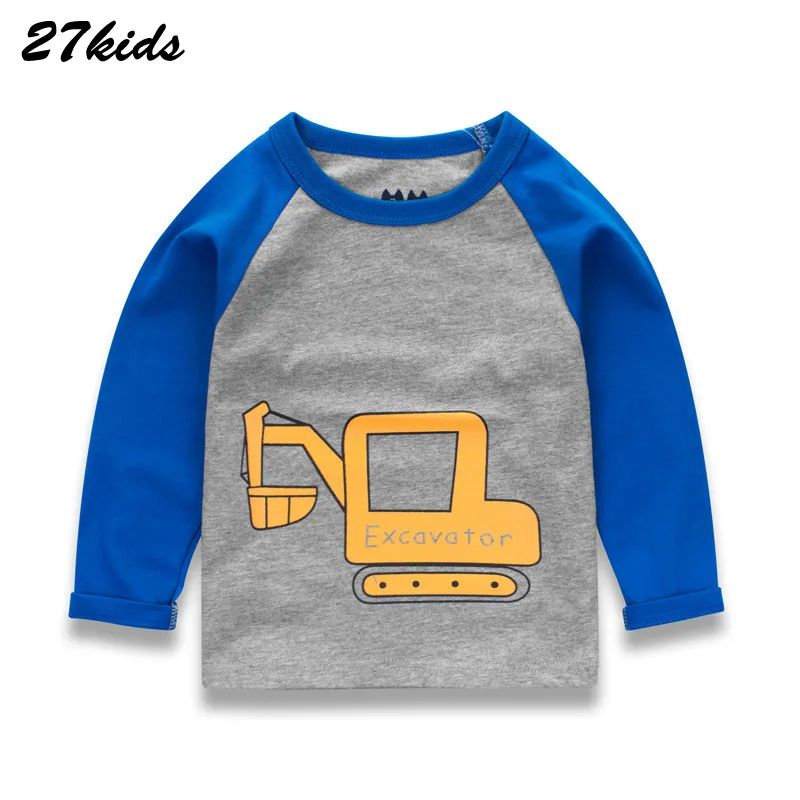 27kids 2-9Years Cartoon Navvy And Bull Dozer Pattern Boys Long Sleeve T-Shirts Baby Kids Children Tees Shirts Boys Tops Clothes
27kids 2-9Years Cartoon Navvy And Bull Dozer Pattern Boys Long Sleeve T-Shirts Baby Kids Children Tees Shirts Boys Tops Clothes
