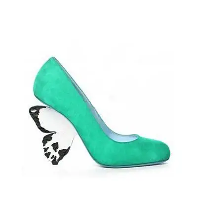 Top Designer Butterfly Heels Pumps For Women Round Toe Strange Heel Women Party Bride Dress shoes woman Size 11 Platform Pu
Top Designer Butterfly Heels Pumps For Women Round Toe Strange Heel Women Party Bride Dress shoes woman Size 11 Platform Pu