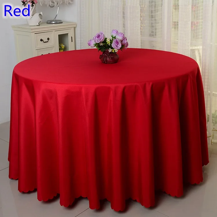 Red Colour Polyester Table Cloth Table Cover Table Linen Round Table Decoration Wedding Hotel Show Party
Red Colour Polyester Table Cloth Table Cover Table Linen Round Table Decoration Wedding Hotel Show Party