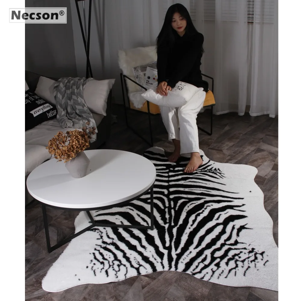 Zebra Rug white tiger leopard striped Velvet Imitation Leather simulation Animal Skins Natural Shape Carpet Mat for BedroomK25
Zebra Rug white tiger leopard striped Velvet Imitation Leather simulation Animal Skins Natural Shape Carpet Mat for BedroomK25