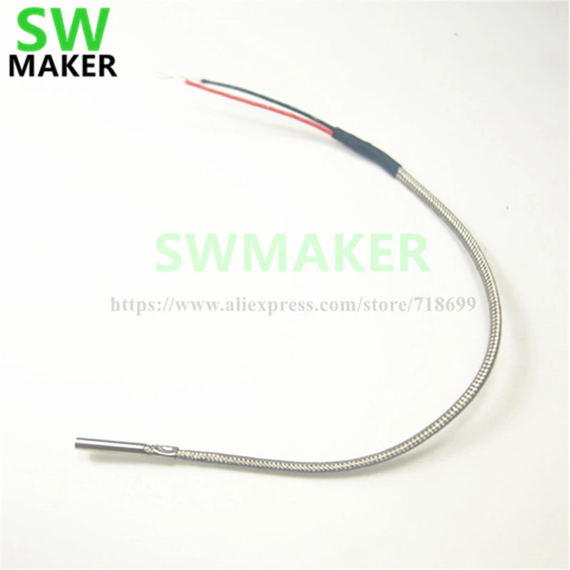 Type K Thermocouple (TC) for Ultiaker Original 3D printer 3mm K type thermocouple for UM Original 3D printer
Type K Thermocouple (TC) for Ultiaker Original 3D printer 3mm K type thermocouple for UM Original 3D printer