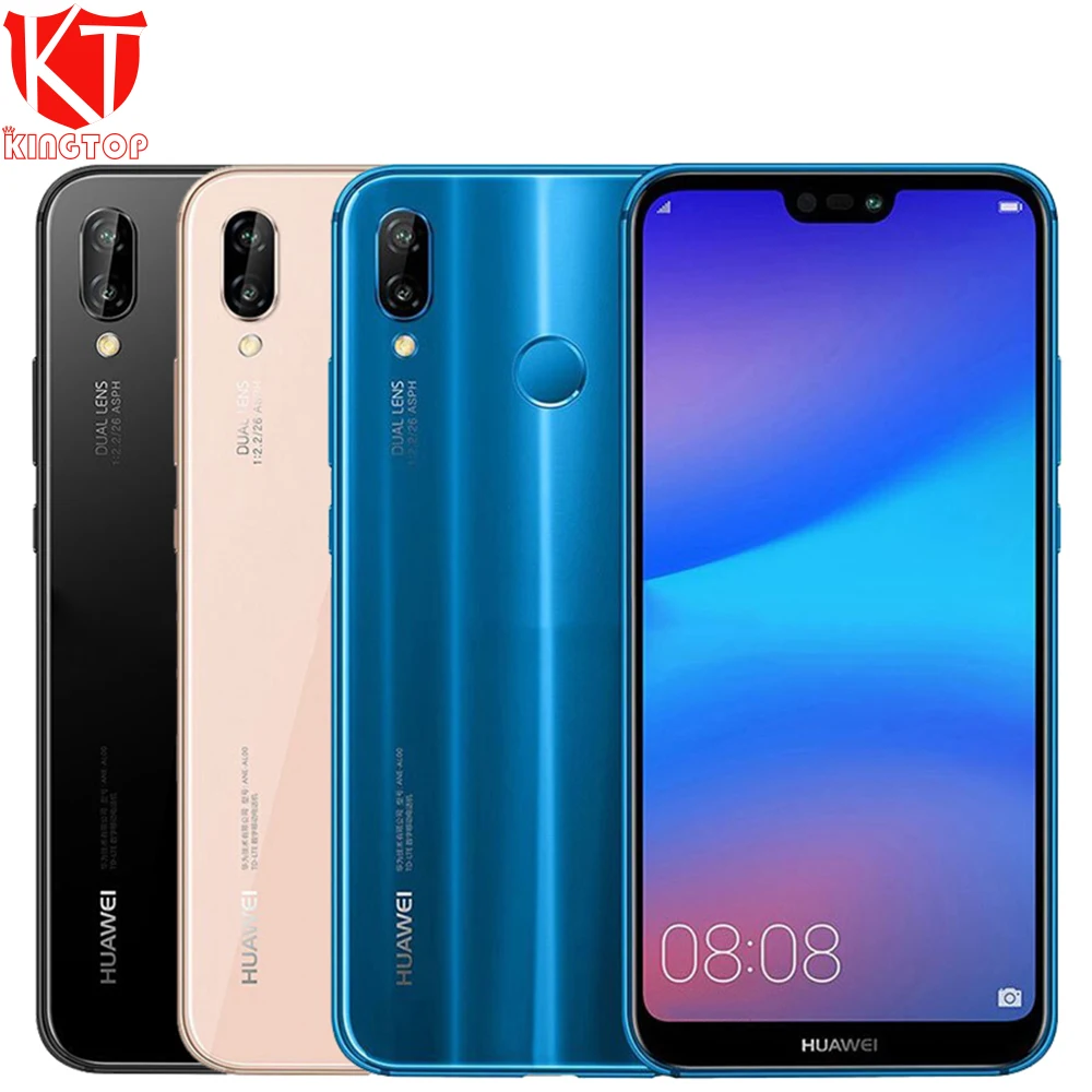 Глобальная оригинальная HUAWEI P20 Lite Nova 3e 4G LTE мобильный телефон 5 84 "экран Android 8