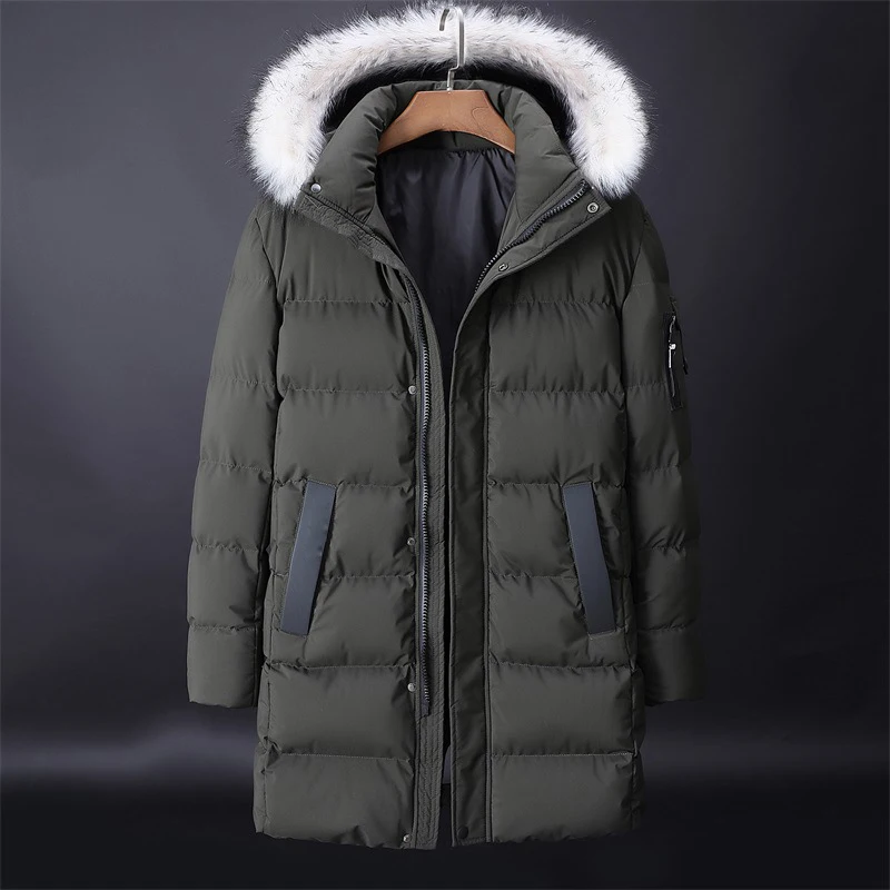 Men's Large size L-8XL 9XL Black Cotton Men's Long Section Thick Warm cotton Hooded cotton jacket Suitable for 130kg jacket
Men's Large size L-8XL 9XL Black Cotton Men's Long Section Thick Warm cotton Hooded cotton jacket Suitable for 130kg jacket