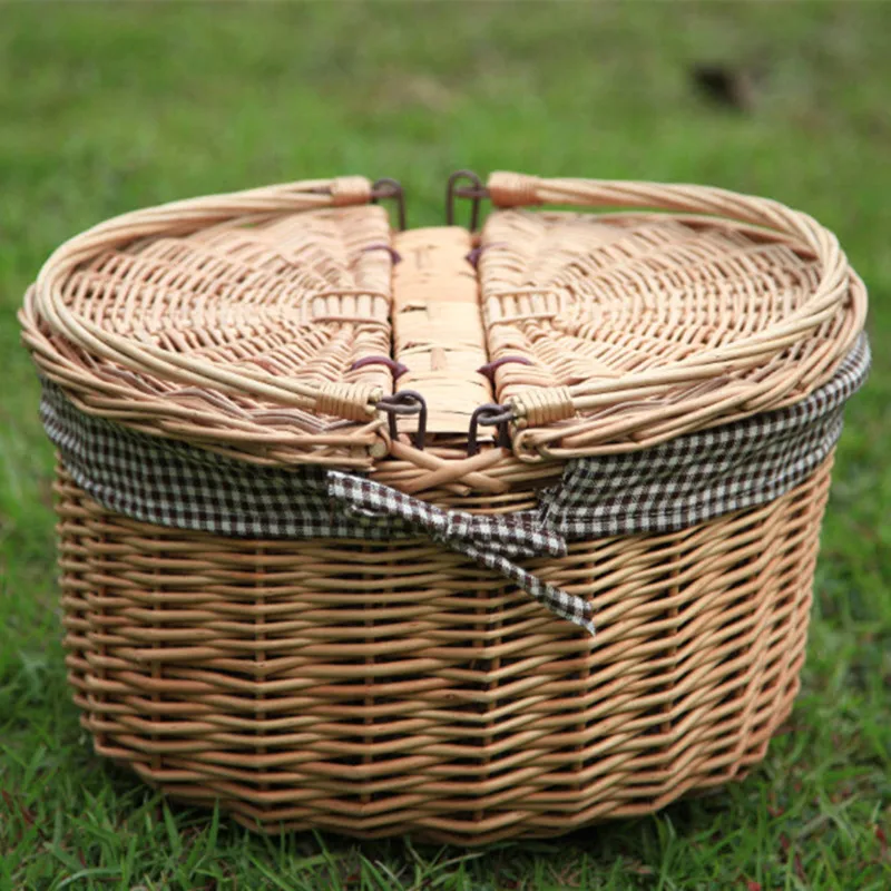 Picnic Basket Vintage Wicker Big Picnic Basket Vintage Fruit Storage Basket Snacks Straw Picnic Basket Hamper Kitchen Basket
Picnic Basket Vintage Wicker Big Picnic Basket Vintage Fruit Storage Basket Snacks Straw Picnic Basket Hamper Kitchen Basket