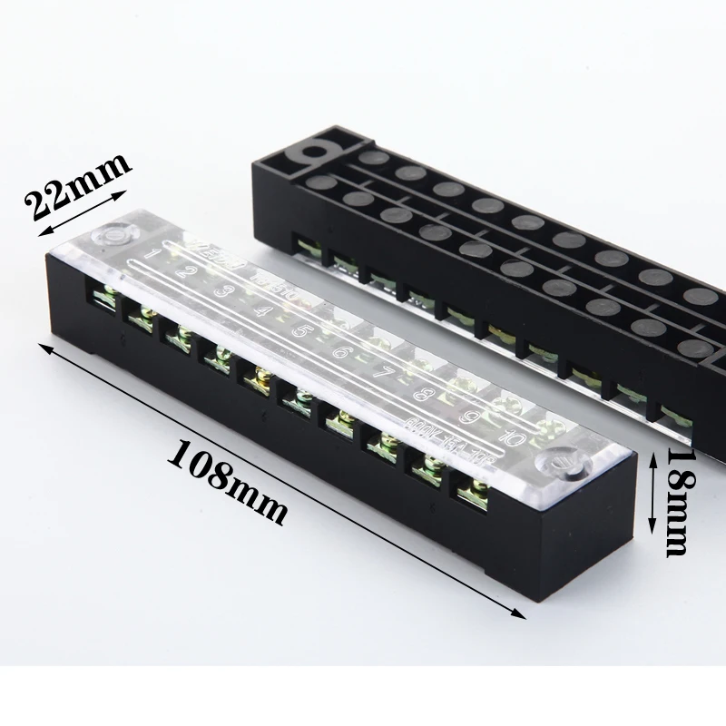 1PCS/LOT YT589 Free Shipping 15A/600V Apply 1.5-2.5mm2 Wire TB - 1510 Modular Wiring Row Fixed Terminal
1PCS/LOT YT589 Free Shipping 15A/600V Apply 1.5-2.5mm2 Wire TB - 1510 Modular Wiring Row Fixed Terminal
