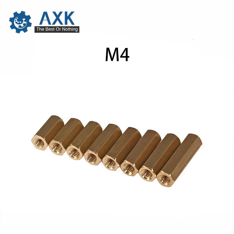 Spacer To Spacing Screws Nuts Brass 100pcs 4mm M4*6/8/10/12/15/20/25/30mm Female M3*10 Hex External High Lot (100 Pieces/lot)
Spacer To Spacing Screws Nuts Brass 100pcs 4mm M4*6/8/10/12/15/20/25/30mm Female M3*10 Hex External High Lot (100 Pieces/lot)