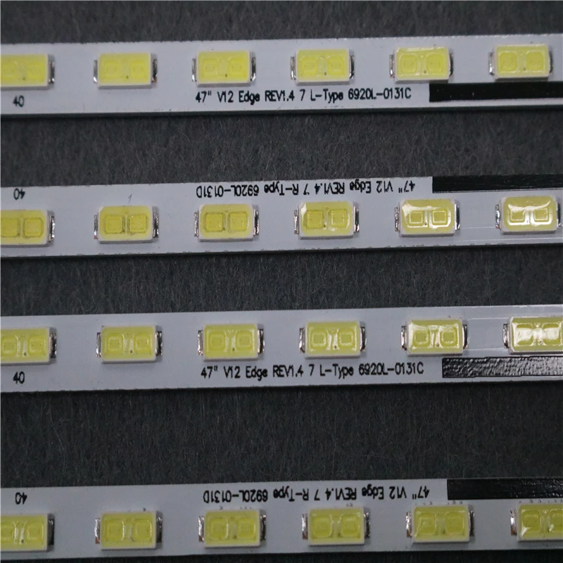 595mm LED Backlight strip 48leds For LG 47" TV 47LW6200 6920L-0131C 6920L-0131D LC470EUE SE R1 47LS4100 6922L-0017A 6922L-0018A
595mm LED Backlight strip 48leds For LG 47" TV 47LW6200 6920L-0131C 6920L-0131D LC470EUE SE R1 47LS4100 6922L-0017A 6922L-0018A