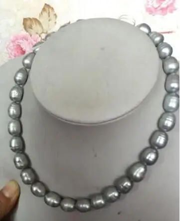 free shipping Noble jewelry huge elegant 13-14mm natural south sea grey baroque pearl necklace
free shipping Noble jewelry huge elegant 13-14mm natural south sea grey baroque pearl necklace