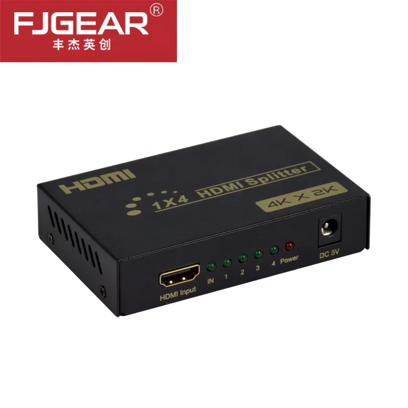 HDMI-compatible Splitter 1 In 4 Out HDMI Splitter Amplifier HDCP 1080P 4K Dual Display For HDTV DVD PS3 Xbox
HDMI-compatible Splitter 1 In 4 Out HDMI Splitter Amplifier HDCP 1080P 4K Dual Display For HDTV DVD PS3 Xbox