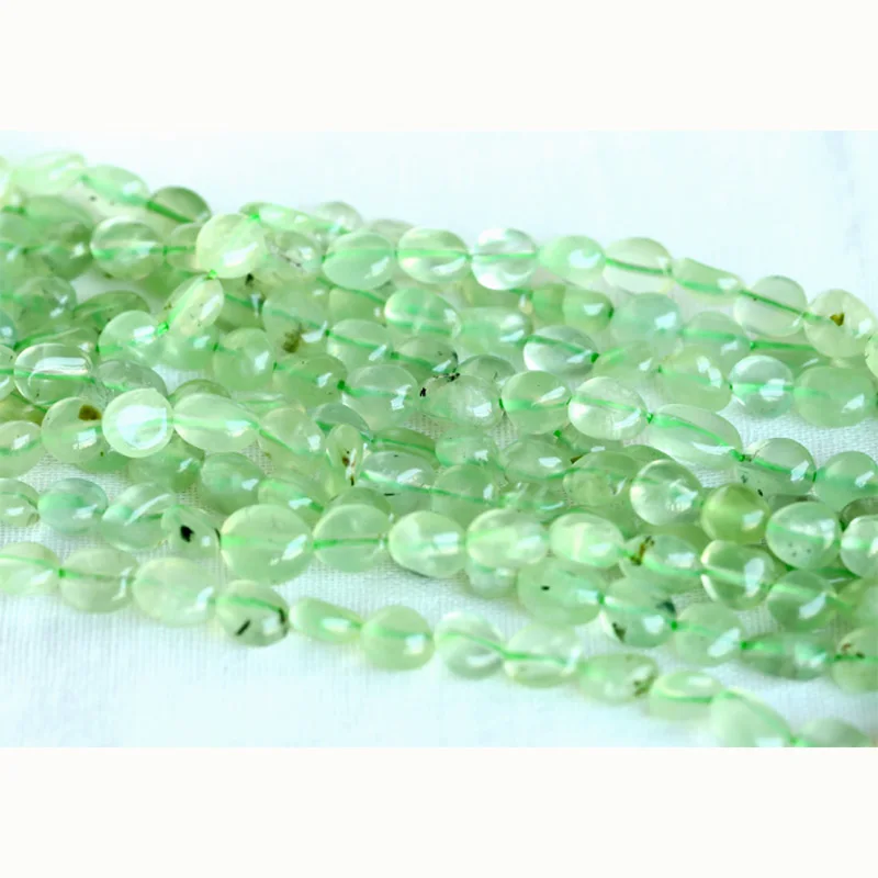 High Quality Genuine Green Prehnite Nugget Loose Beads Free Form 6x7mm Fit Jewelry 04011
High Quality Genuine Green Prehnite Nugget Loose Beads Free Form 6x7mm Fit Jewelry 04011