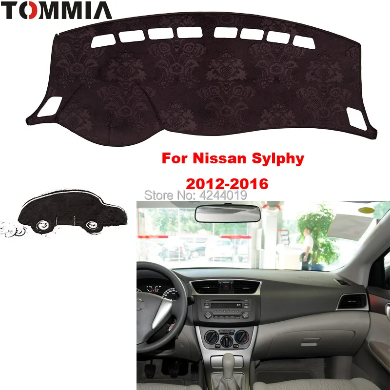 TOMMIA Dashboard Cover Dash Mat for Car Sun Shade ANTI-UV Dash Pad Car Dashboard Mat For Nissan Sylphy 2012-2016
TOMMIA Dashboard Cover Dash Mat for Car Sun Shade ANTI-UV Dash Pad Car Dashboard Mat For Nissan Sylphy 2012-2016