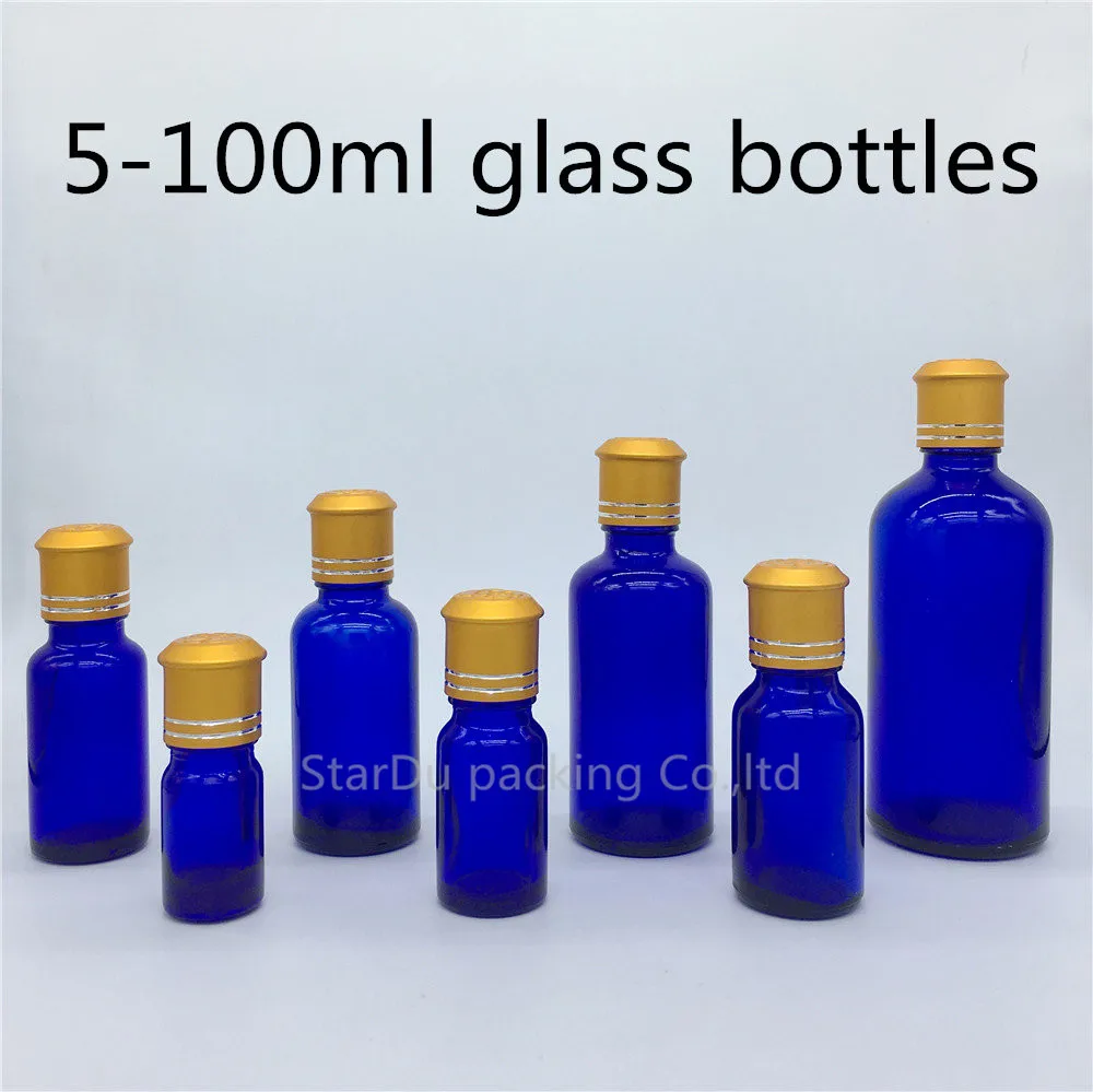 5ml 10ml 15ml 20ml 30ML 50ml 100ml Blue Glass Bottle, Blue Vials Essential Oil Bottle With Decorative Pattern Cap
5ml 10ml 15ml 20ml 30ML 50ml 100ml Blue Glass Bottle, Blue Vials Essential Oil Bottle With Decorative Pattern Cap