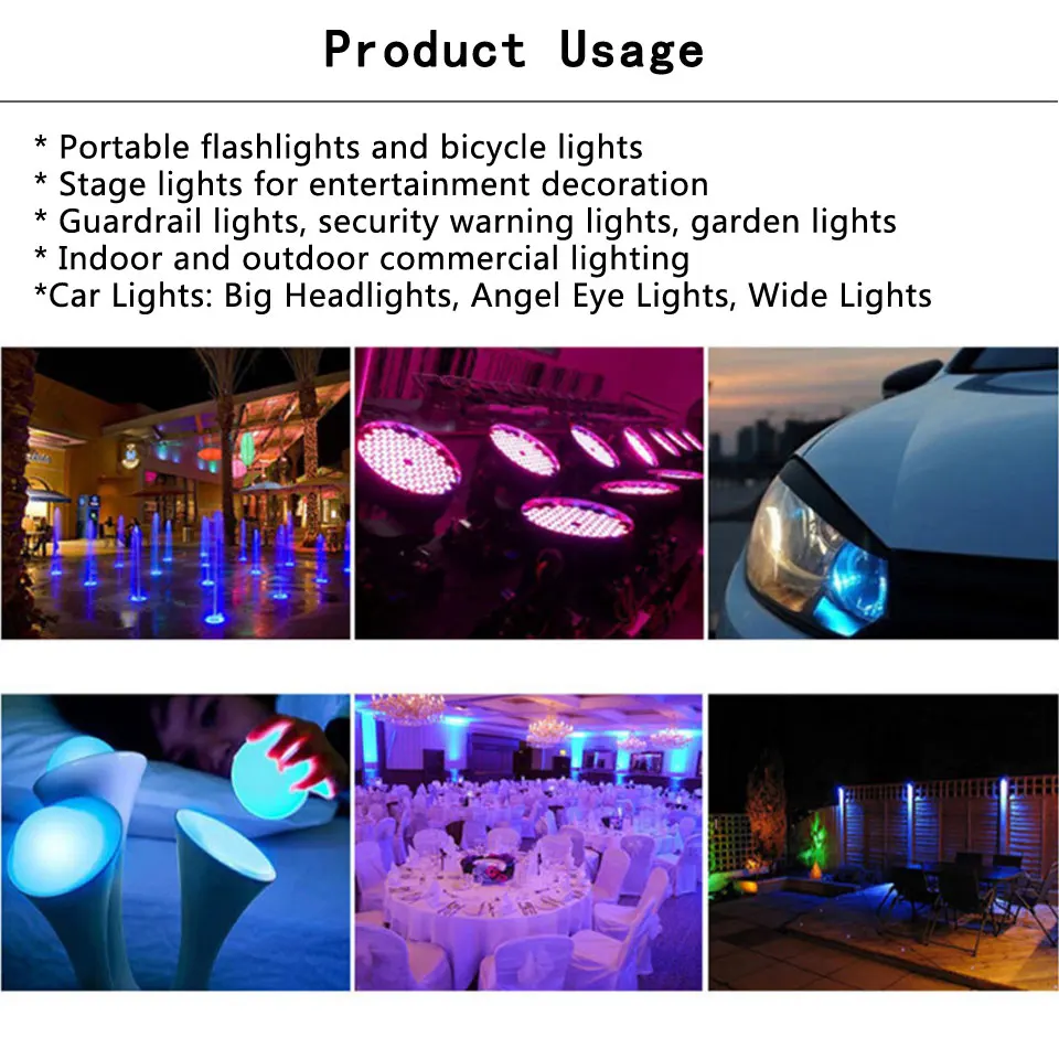 High Power 9W 6pin RGB LED Chip Red Green Blue LED Epistar 45mil LED Chip LED Lamp Emitter Diodes Colorful For DIY Stage Light
High Power 9W 6pin RGB LED Chip Red Green Blue LED Epistar 45mil LED Chip LED Lamp Emitter Diodes Colorful For DIY Stage Light