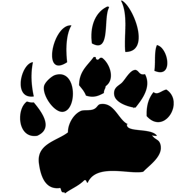 12.1*15.2CM Bear Paw Vinyl Decal Classic Funny Car Styling Accessories Decorative Stickers Black/Sliver C6-1016
12.1*15.2CM Bear Paw Vinyl Decal Classic Funny Car Styling Accessories Decorative Stickers Black/Sliver C6-1016