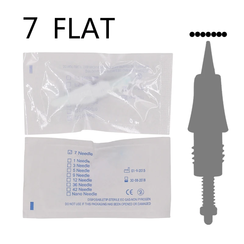Artmex 50pcs MIXED size 7 Flat 7F NEWEST Sterilized Permanent Makeup Needles Tattoo Needles for V6 V8 Tattoo Makeup Pen Machine
Artmex 50pcs MIXED size 7 Flat 7F NEWEST Sterilized Permanent Makeup Needles Tattoo Needles for V6 V8 Tattoo Makeup Pen Machine