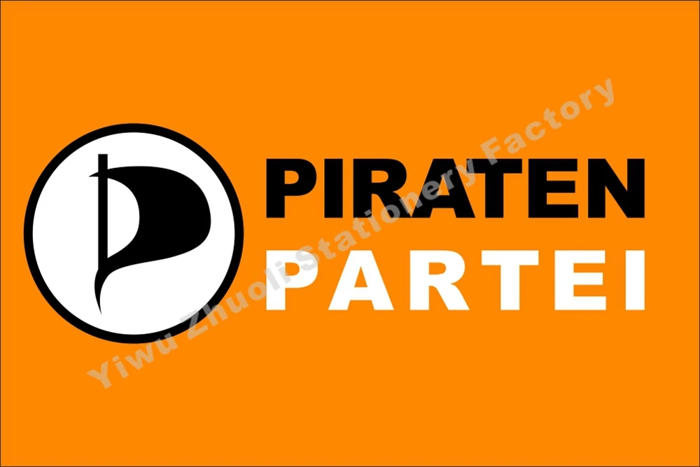 Germany Piratenpartei Deutschland Flag 150X90cm (3x5FT) 120g 100D Polyester Double Stitched High Quality Banner Free Shipping
Germany Piratenpartei Deutschland Flag 150X90cm (3x5FT) 120g 100D Polyester Double Stitched High Quality Banner Free Shipping