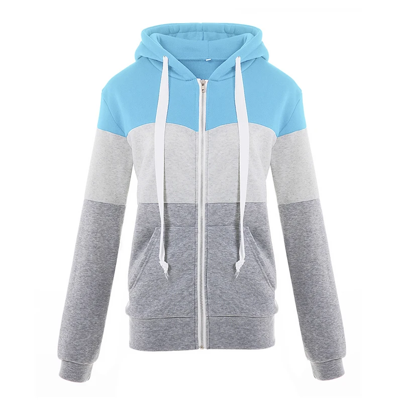Autumn Winter Pullover Women Basic Jackets Coats 2018 Female 3 Color Strip Spliced Jackets Casual Warm Ladies Jacket Plus Size
Autumn Winter Pullover Women Basic Jackets Coats 2018 Female 3 Color Strip Spliced Jackets Casual Warm Ladies Jacket Plus Size