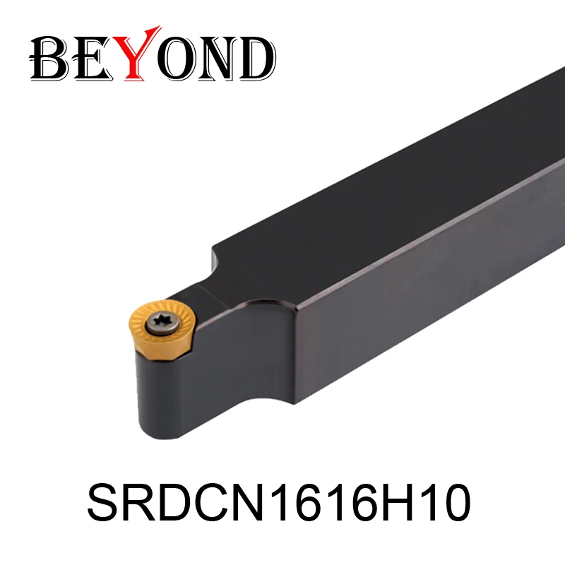 BEYOND 16mm SRDCN 1616 SRDCN1616H10 RCMT RCMT10T3MO YBC251 External Lathe Cutter Shank Turning Tool Holder Carbide Inserts
BEYOND 16mm SRDCN 1616 SRDCN1616H10 RCMT RCMT10T3MO YBC251 External Lathe Cutter Shank Turning Tool Holder Carbide Inserts