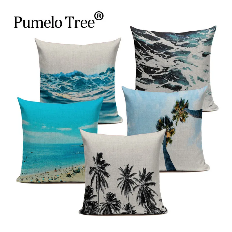 Ocean Beach Cushion Cover Coconut Tree Mountain Cotton Linen Sofa Throw Pillow Car Bedroom Home Decoration Custom Pillow Case
Ocean Beach Cushion Cover Coconut Tree Mountain Cotton Linen Sofa Throw Pillow Car Bedroom Home Decoration Custom Pillow Case