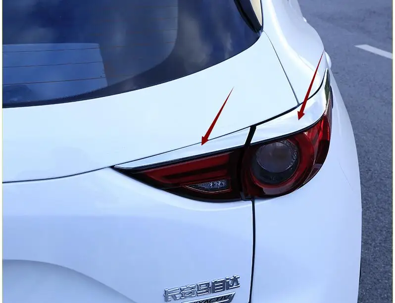 2pcs Accessories High Quality ABS Chrome Rear Tail Light Strip Trim FOR Mazda CX5 CX-5 2017 2018
2pcs Accessories High Quality ABS Chrome Rear Tail Light Strip Trim FOR Mazda CX5 CX-5 2017 2018