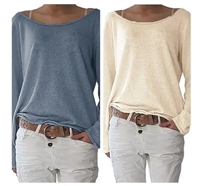 Women Casual Knitted Long Shirt Loose Knitted Ladies Tops Long Sleeve T-Shirt Soild Color Plus Size 3XL
Women Casual Knitted Long Shirt Loose Knitted Ladies Tops Long Sleeve T-Shirt Soild Color Plus Size 3XL