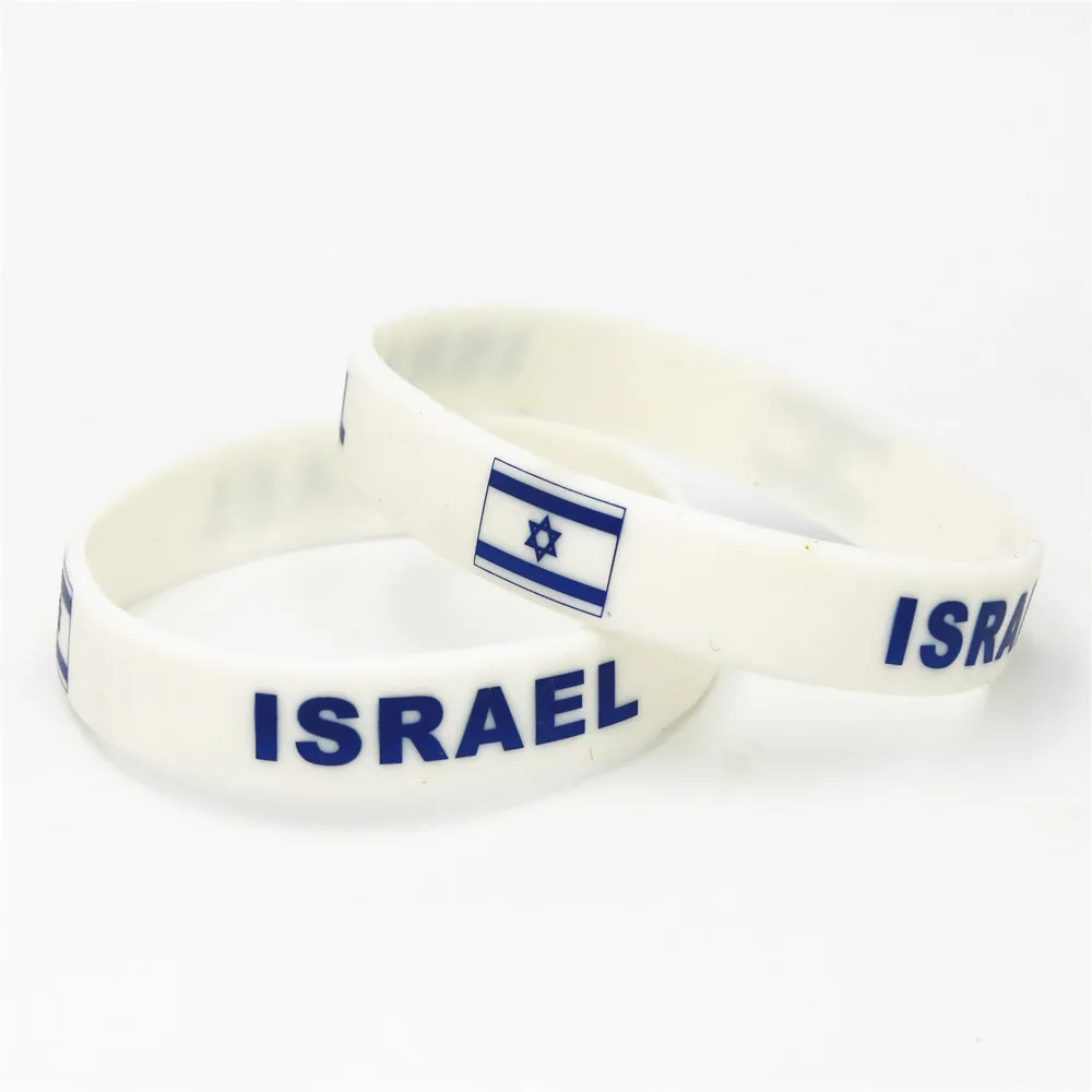 1PC Football Soccer Team Fans Sport Israel Flag Silicone Wristband White Rubber Bracelet Bangles 2018 Armband SH229
1PC Football Soccer Team Fans Sport Israel Flag Silicone Wristband White Rubber Bracelet Bangles 2018 Armband SH229