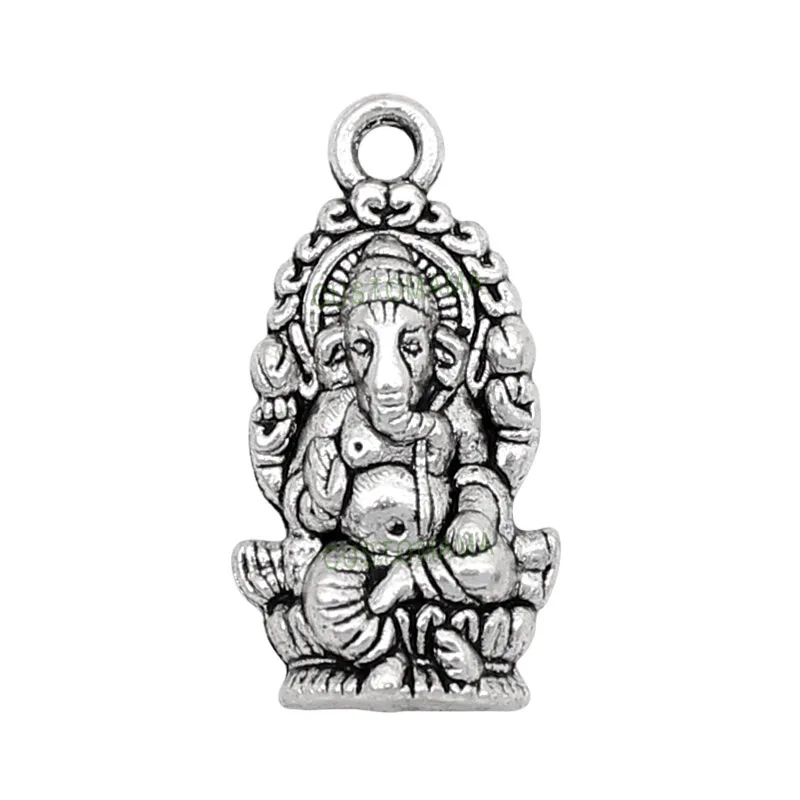 Подвески Ganesha 40 шт., античное серебро, индуийский Бог мудрости, Шарм Подвеска слон 27x14 мм
Подвески Ganesha 40 шт., античное серебро, индуийский Бог мудрости, Шарм Подвеска слон 27x14 мм
