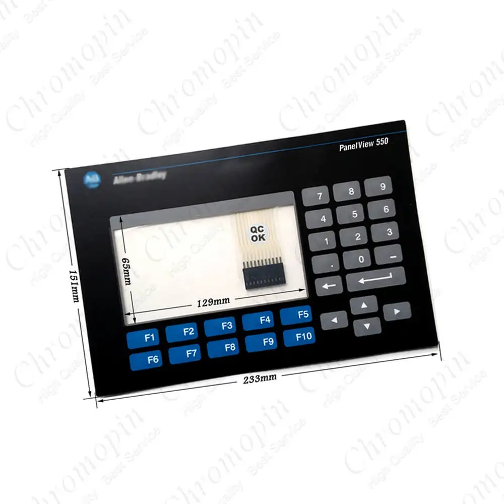 Membrane Keypad Switch for AB 2711-K5A12 2711-K5A14 2711-K5A9L1 2711-K5A8L1 PanelView Standard 550 Monochrome Keyboard
Membrane Keypad Switch for AB 2711-K5A12 2711-K5A14 2711-K5A9L1 2711-K5A8L1 PanelView Standard 550 Monochrome Keyboard