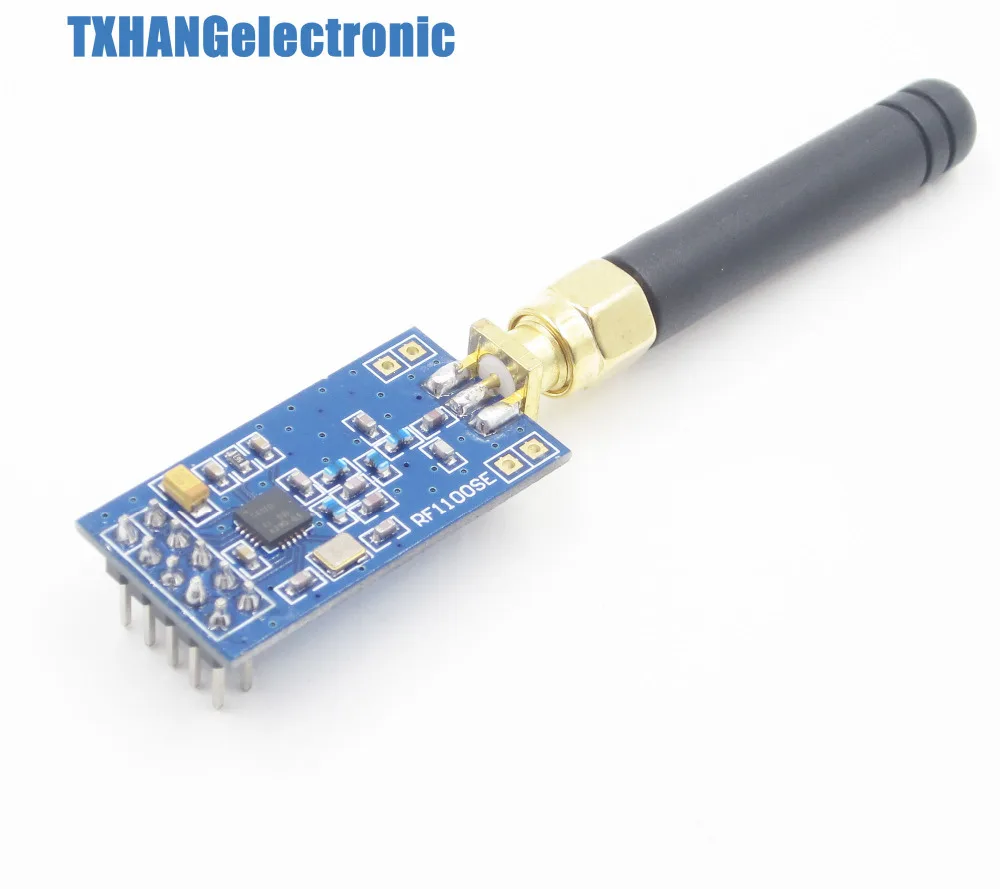 CC1101 Wireless Transceiver 315/433/868/915MHZ + SMA Antenna Wireless Module
CC1101 Wireless Transceiver 315/433/868/915MHZ + SMA Antenna Wireless Module