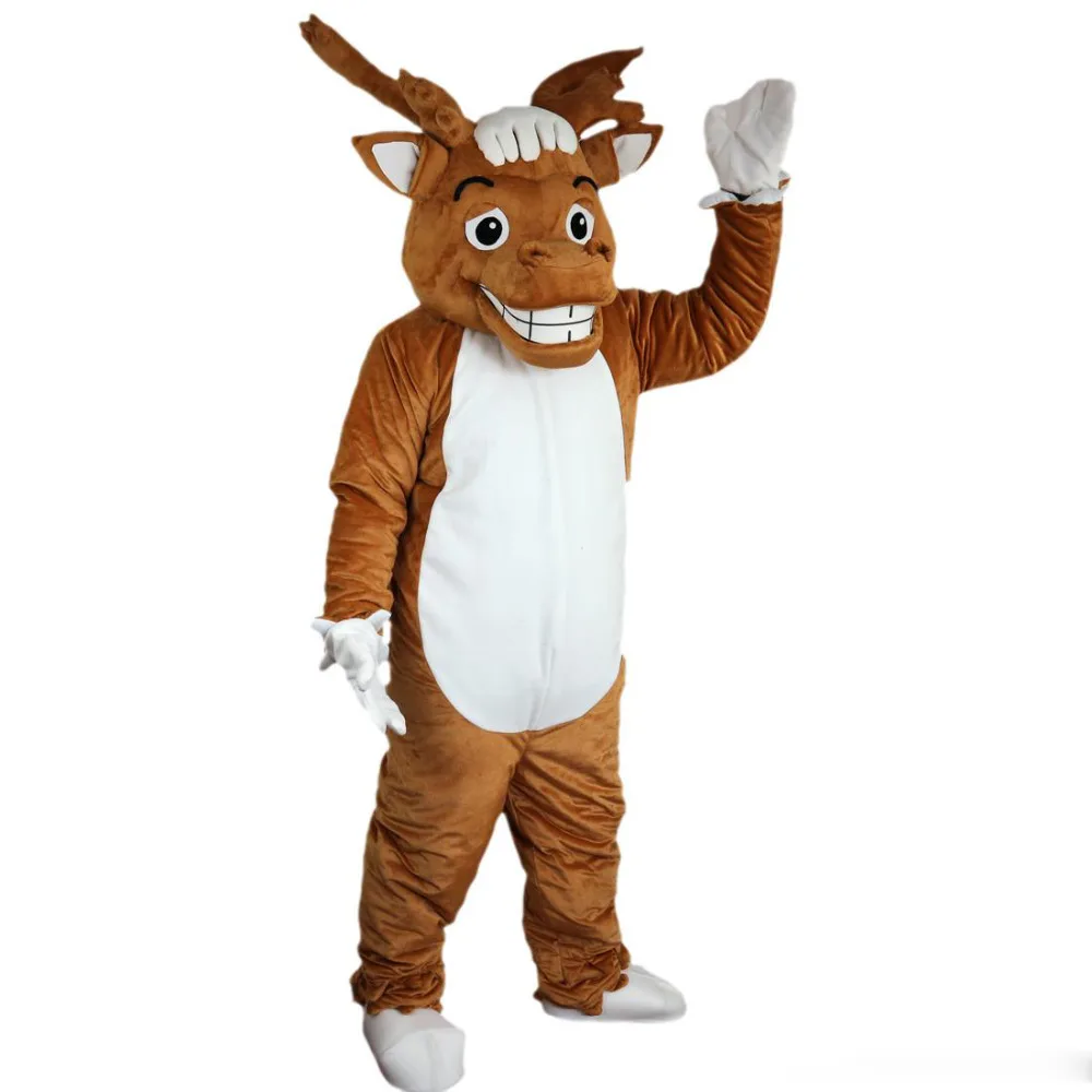 New Yellow brown elk, moose, wapiti Mascot costumes for adults circus christmas Halloween Outfit Fancy Dress Suit
New Yellow brown elk, moose, wapiti Mascot costumes for adults circus christmas Halloween Outfit Fancy Dress Suit