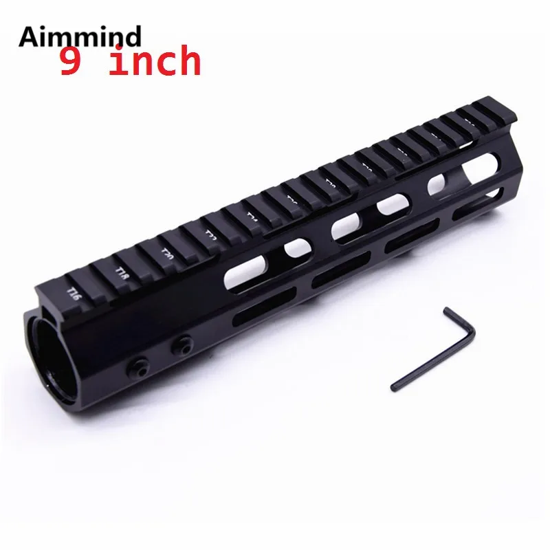 Tactical 9" Length Quad Slim Free Float Rail AR15 M16 M4 Carbine mlok Handguard Picatinny Rail Mount Black
Tactical 9" Length Quad Slim Free Float Rail AR15 M16 M4 Carbine mlok Handguard Picatinny Rail Mount Black
