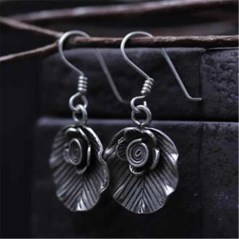 JINSE Vintage 925 Sterling Silver Big Flower Drop for Women Ethnic Jewelry Punk Earring Jewelry Drop Earrings Jewelry Earrings
JINSE Vintage 925 Sterling Silver Big Flower Drop for Women Ethnic Jewelry Punk Earring Jewelry Drop Earrings Jewelry Earrings