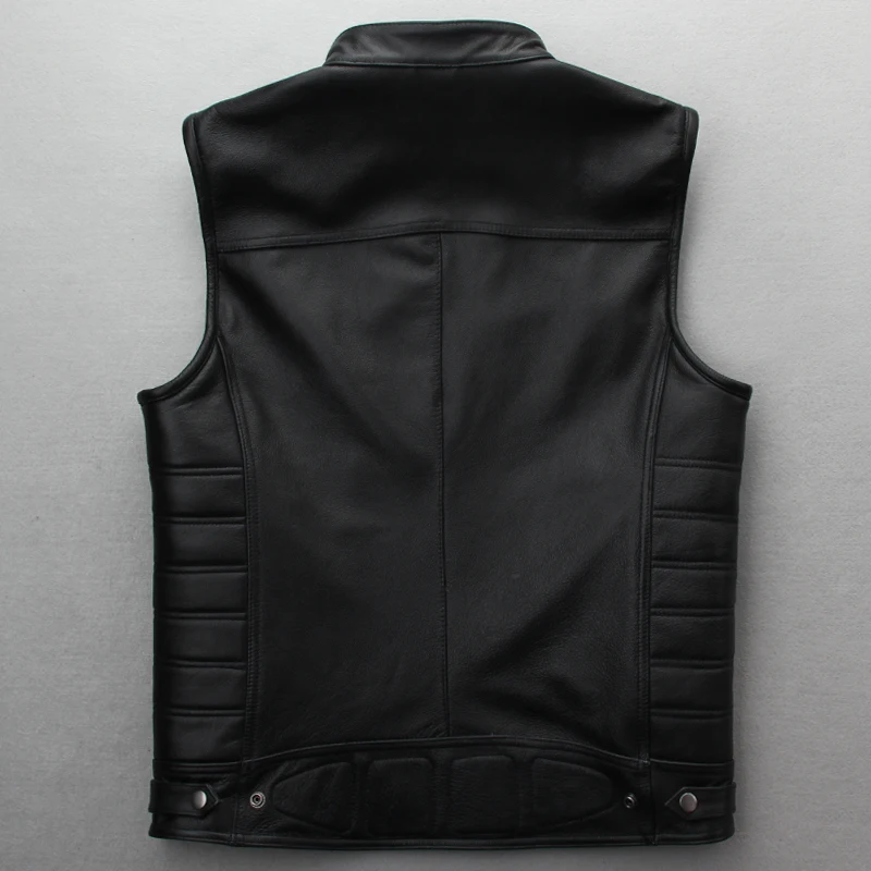 Motorcycle Genuine Leather Vest Vintage Plus Size Cow Skin Motorcycle Genuine Leather Vest
Motorcycle Genuine Leather Vest Vintage Plus Size Cow Skin Motorcycle Genuine Leather Vest