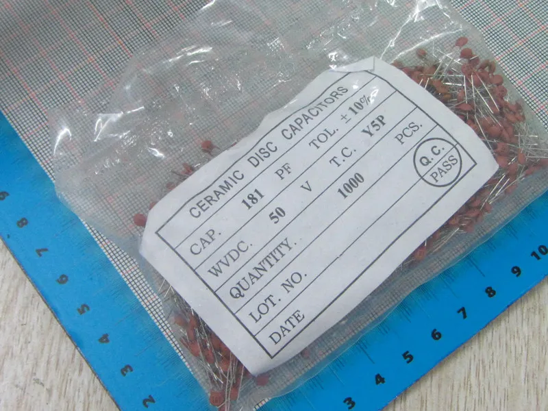 1000pcs/lot High Quality 180PF 181 50V Ceramic dielectric Capacitor 180PF 181 50V dip ceramic capacitors 180PF
1000pcs/lot High Quality 180PF 181 50V Ceramic dielectric Capacitor 180PF 181 50V dip ceramic capacitors 180PF
