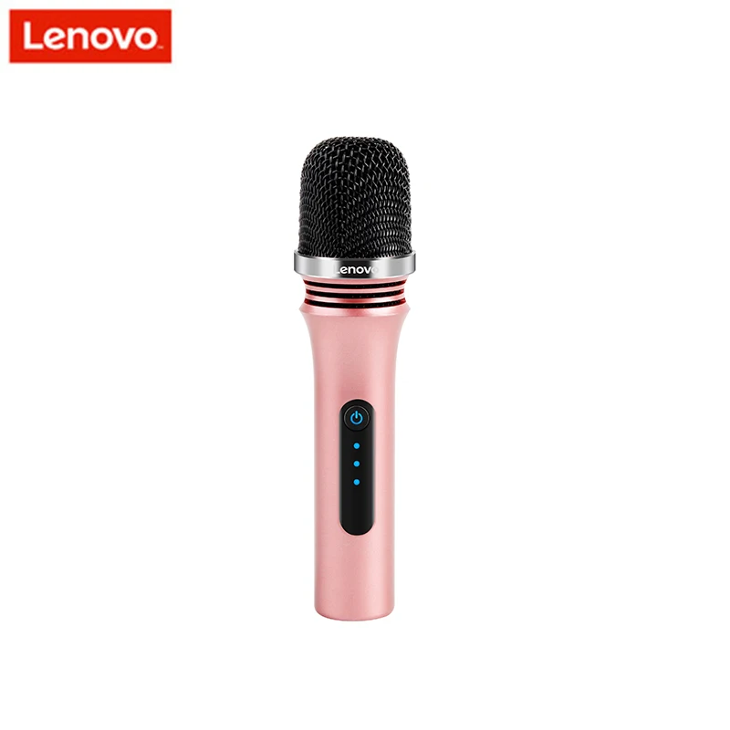 Lenovo оригинальный um18 Portbale проводной микрофон караоке Беспроводной концерта с