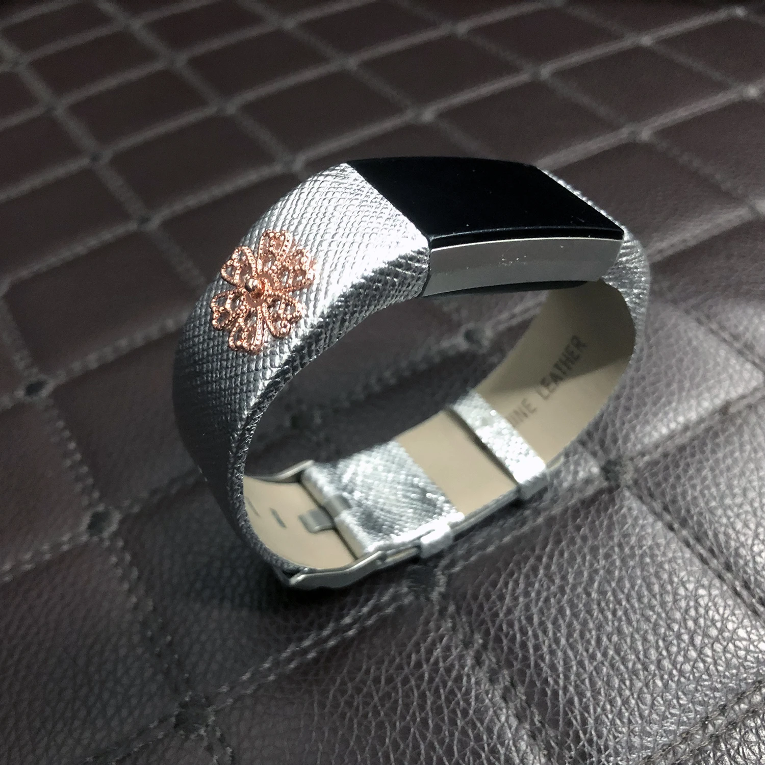 Браслет ручной работы из натуральной кожи для Fitbit Charge 2 роскошный мягкий