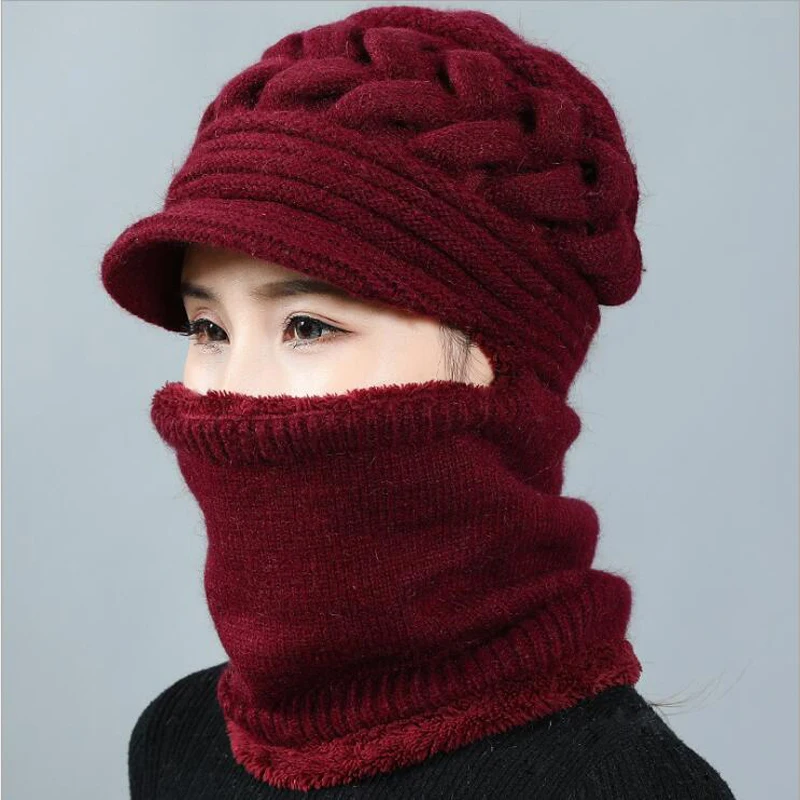 Winter Hats Skullies Beanies Hat Winter Beanies For Women Wool Scarf Caps Balaclava Mask Gorras Bonnet Knitted Hat Mother's Gift
Winter Hats Skullies Beanies Hat Winter Beanies For Women Wool Scarf Caps Balaclava Mask Gorras Bonnet Knitted Hat Mother's Gift