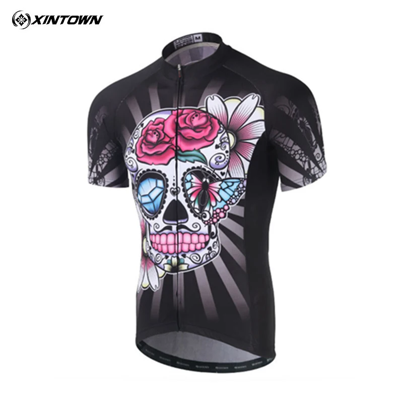 2017 MTB Cycling Jersey Men Bike Clothing Rose Skull Bicycle blouse Top Ropa Ciclismo Racing T-Shirts Short sleeve Maillot
2017 MTB Cycling Jersey Men Bike Clothing Rose Skull Bicycle blouse Top Ropa Ciclismo Racing T-Shirts Short sleeve Maillot