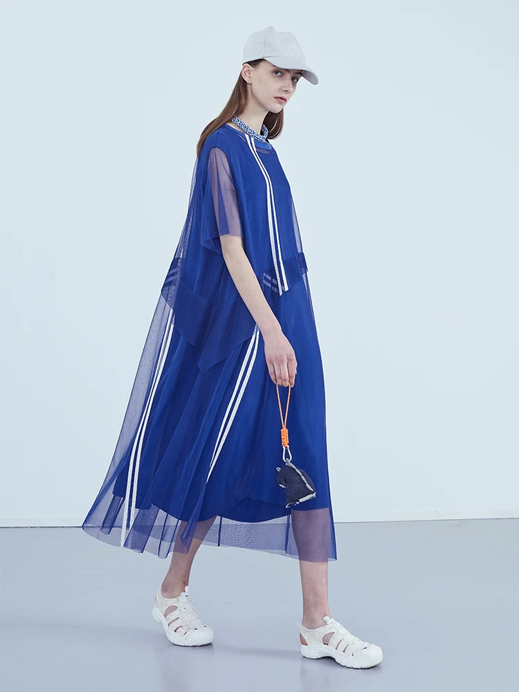 IRINAY179 2019 ss collection original design casual long oversized tulle dress women
IRINAY179 2019 ss collection original design casual long oversized tulle dress women